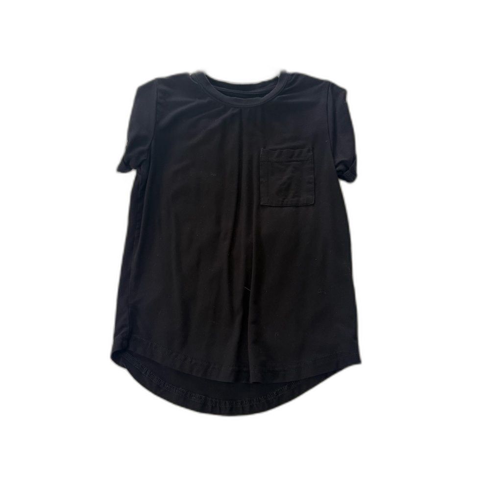 Little bipsy black bamboo shirt 4/5T